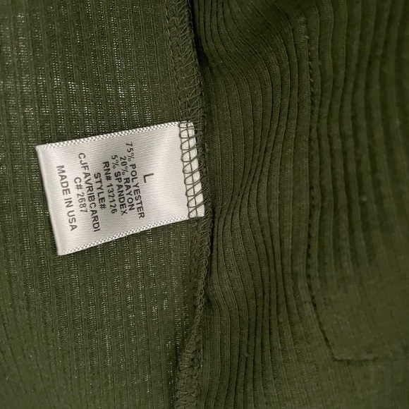 CJLA Green Long Cardigan - Picture 3 of 3